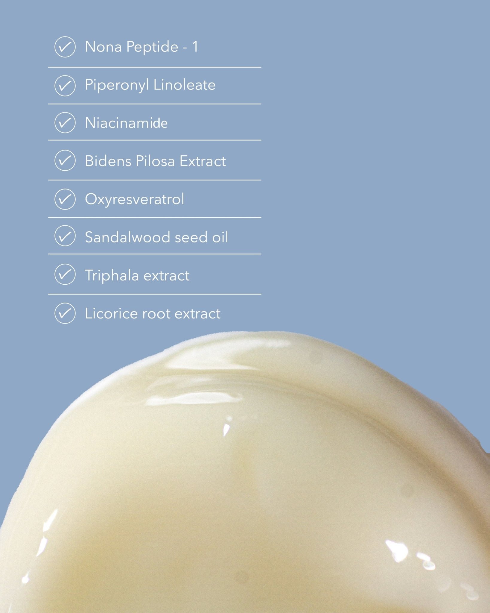 Close-up texture of FIKA lightweight pigmentation serum