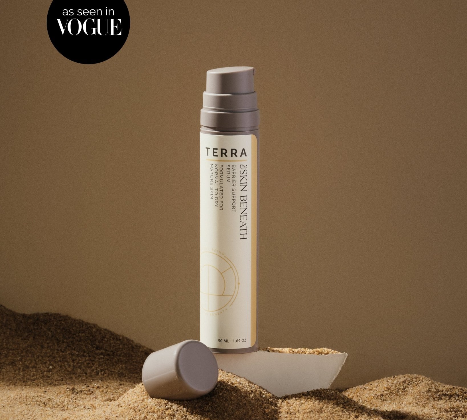 Terra barrier repair serum for dry and sensitive skin