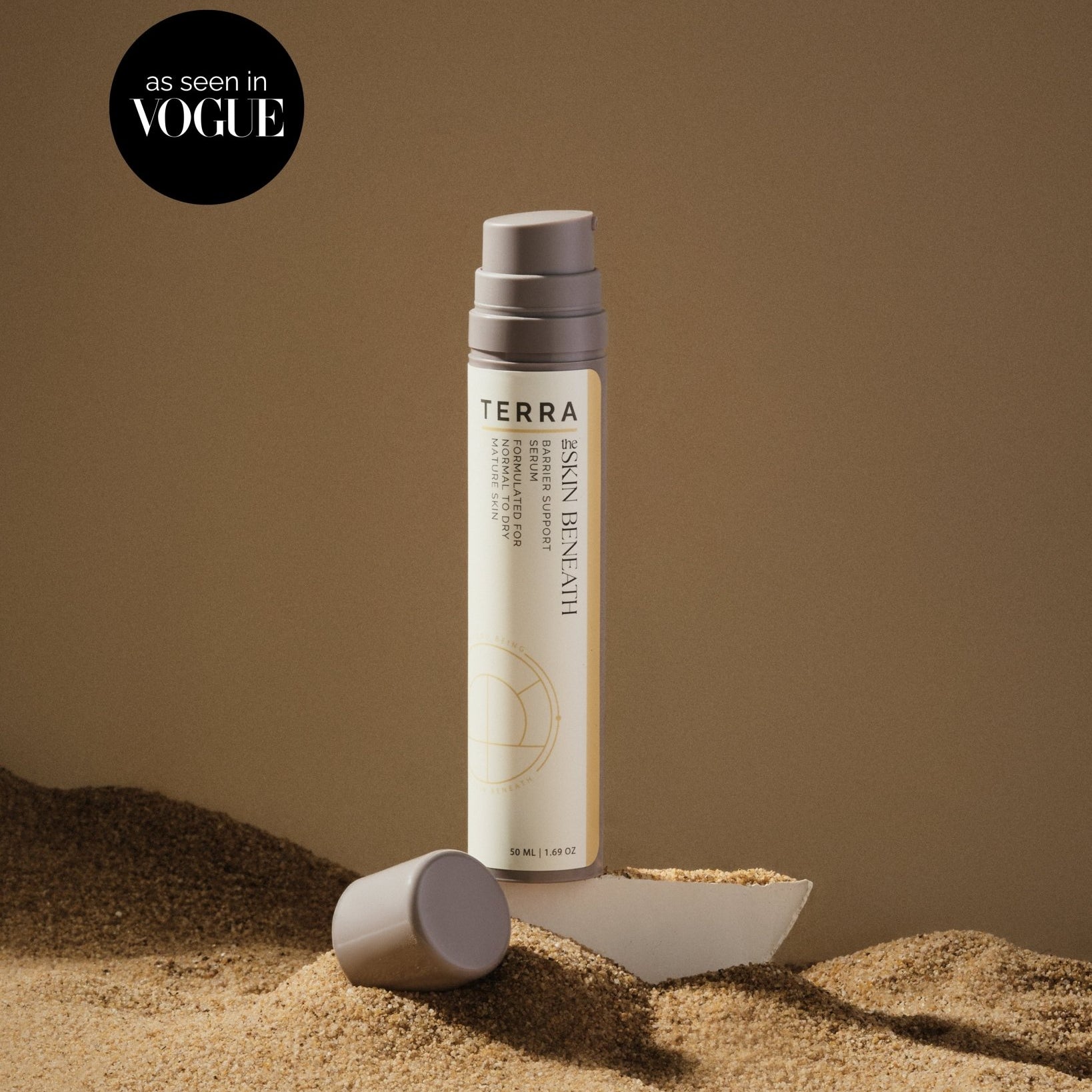 Terra barrier repair serum for dry and sensitive skin