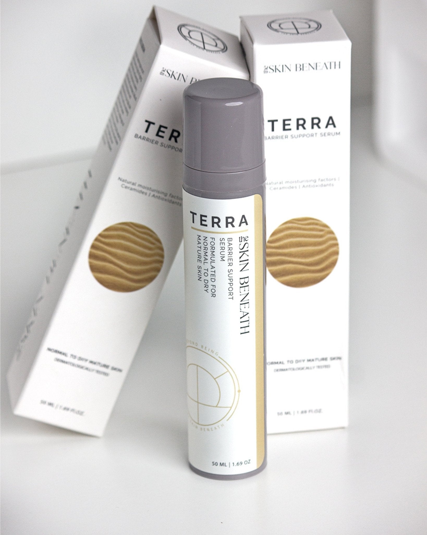 Terra ceramide barrier repair serum for dehydrated and sensitive skin